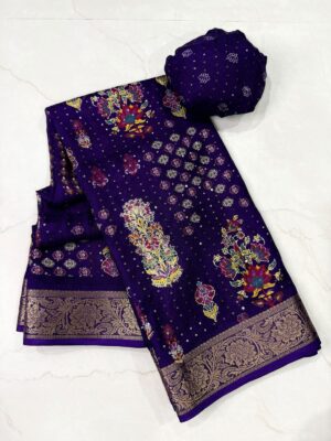 Sequence Work Saree - Image 6