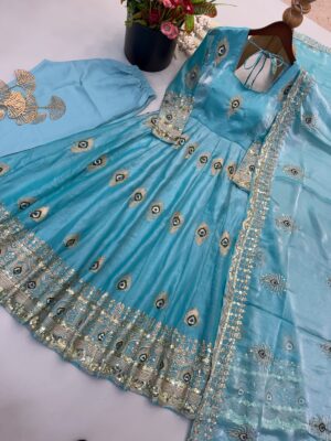 Sequence Work Gown - Image 25