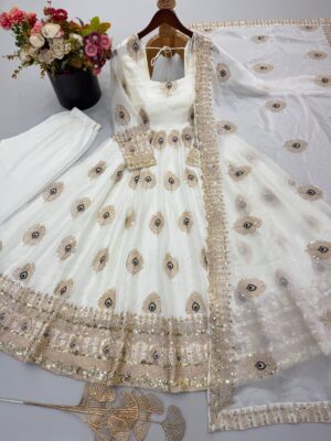 Sequence Work Gown - Image 19