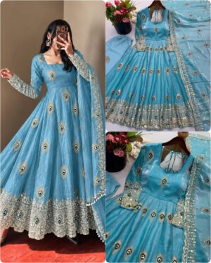 Sequence Work Gown - Image 21