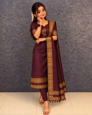 Murgun Vel Cotton Kurti - Image 7